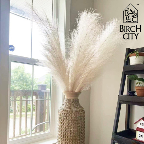 Birchcity Hierba Pampa Sintética Grande 45 3 Piezas, Ramas 1