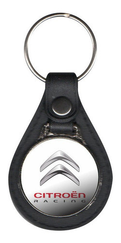 Llavero Fierrero Simil Cuero 045 - Citroen Racing 0