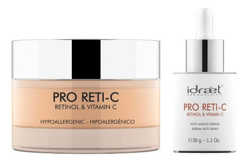 Crema Pro Reti- C 50g + Serum Pro Reti- C Anti-age Idraet 0