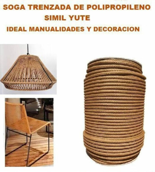 Soga Polipropileno Simil Yute  3 Mm X 200 Mts 1