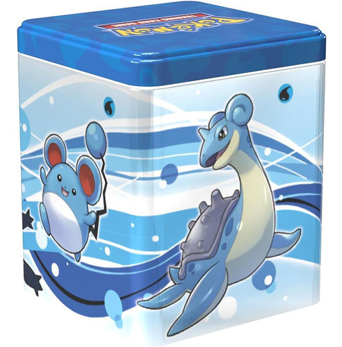 Cartas Pokémon: Lata De Apilamiento De Agua 0
