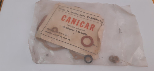 Juntas De Carburador Holley Chg Ford V8 1941/49 0