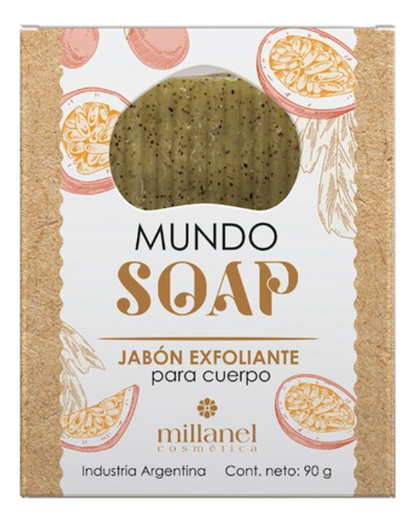 Jabón Exoliante Corporal Mundo Soap 90 G 0