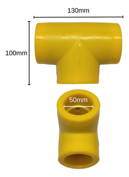 Tee 50 Sigas Termofusion Gas Dema 1