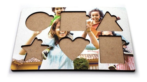 Juego De Encastre Madera Brillante Sublimar Sublimable X25u 1