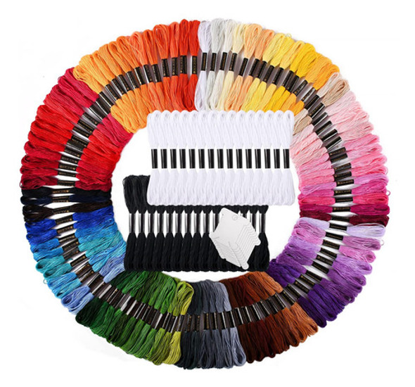 Kit De Pulseras De Amistad Con 100 Colores De Hilo Y 30 Made 0