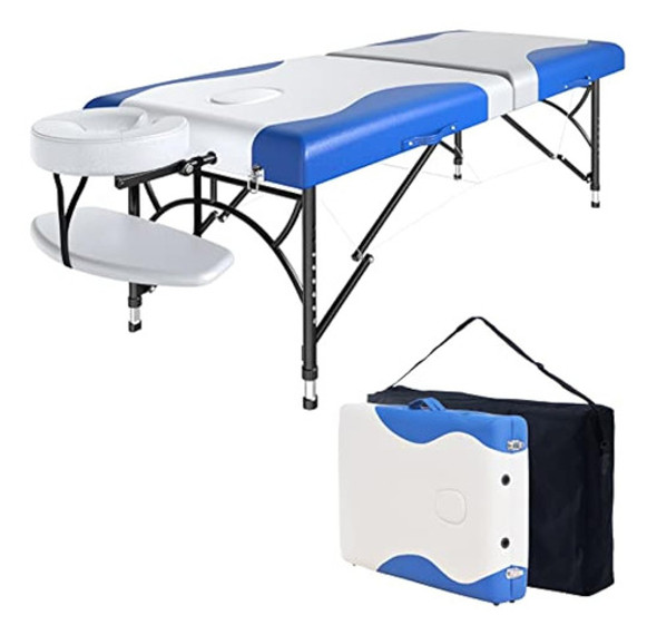 Cloris 84  Mesa De Masaje Profesional Portátil 2 Plegables L 0