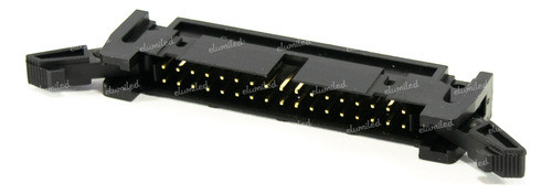 2 Conectores Macho Idc 34 Vias Recto Traba Para Circuito 1