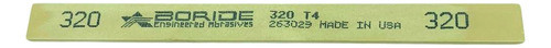 Piedra Lima Boride T-4 P/no Ferrosos #320 1/8 X 1/2 X 6 Ayh 1