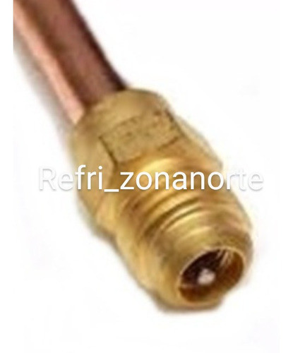 Válvula Con Chicote Para Soldar 1/4 1