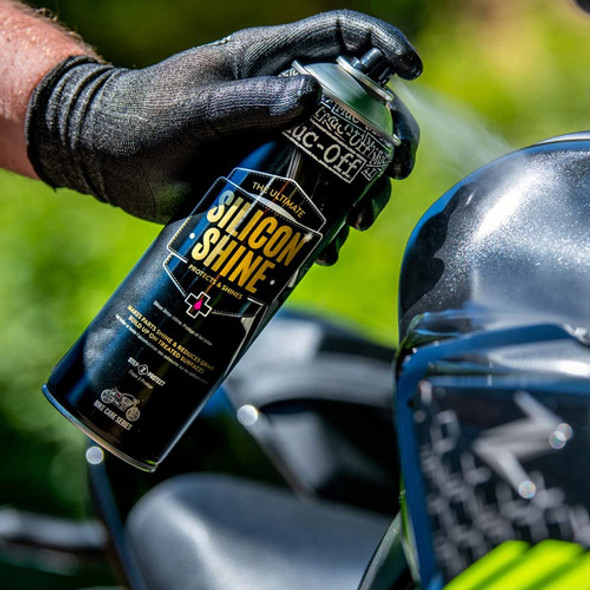 Silicona Proteccion Brillante Para Auto Moto Muc-off 1