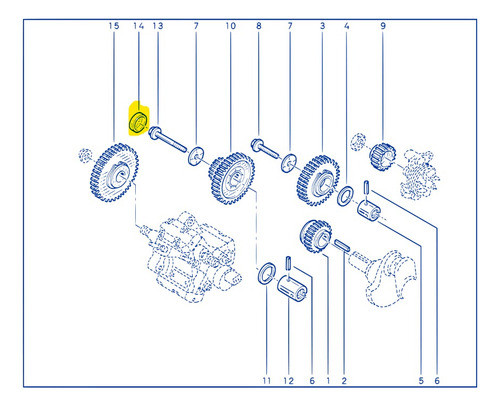 Tapon  Reten Distribucion Renault Master Original 1