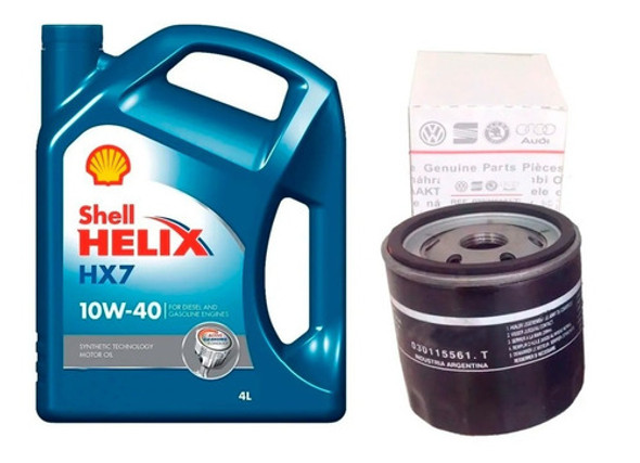 Kit Filtro Aceite + Aceite  Semi Sintetico Vw Gol Trend 0