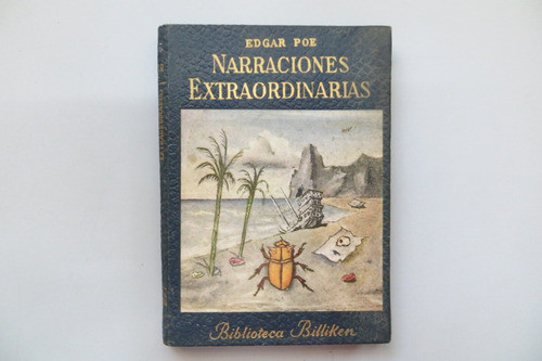 Narraciones Extraordinarias Edgar Poe Biblio. Billiken 1952 0