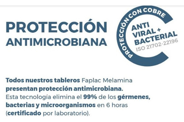 Placa Melamina Camellia Aglomerado Blend 1,83x2,75 M Faplac 1