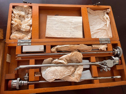 Antiguo Instrumental De Urología Alemán Coleccionable 1