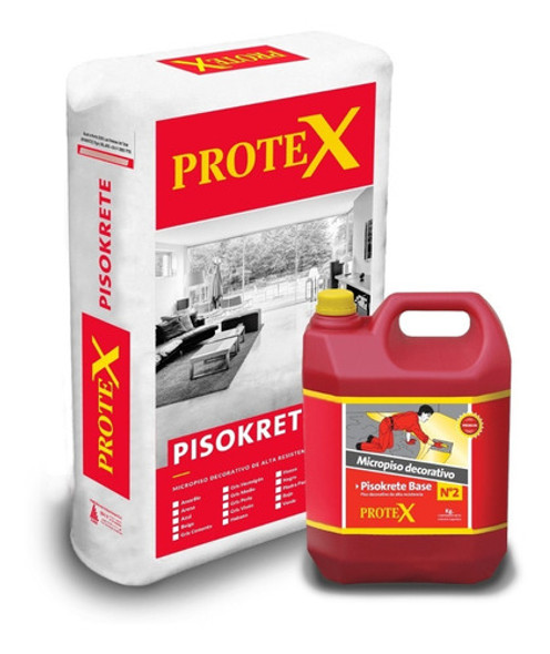 Micropiso Cementicio Microcemento Color Gris Perla 30kg 0