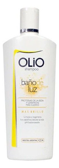 Shampoo + Acondicionador Baño De Luz Ceramidas Olio 420ml 1