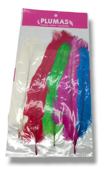 Pluma Blancanieves Multicolor X 6uni Atrapasueño Souvenir 0