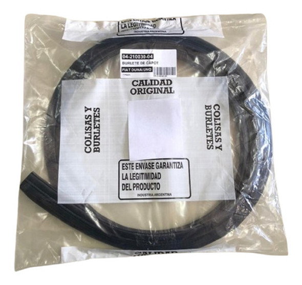 Burlete De Capot Fiat Duna Y Uno 0