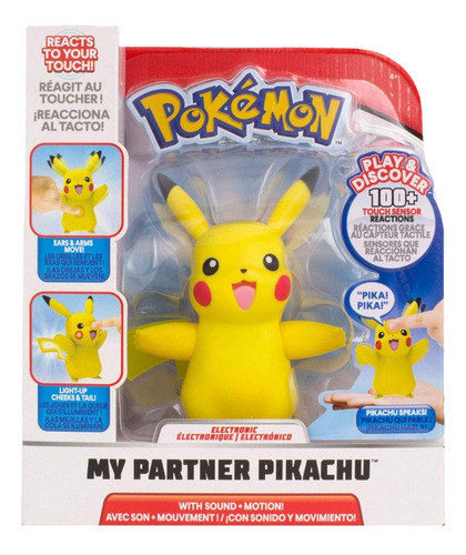 Pikachu Mi Socio, Color Amarillo Interactivo 0