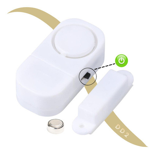 Alarma Seguridad Hogar Para Puerta Ventana Domiciliada 0