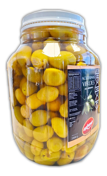 Aceitunas Verdes En Salmuera 0 Segunda X 1.8 Kilos Estreno 1