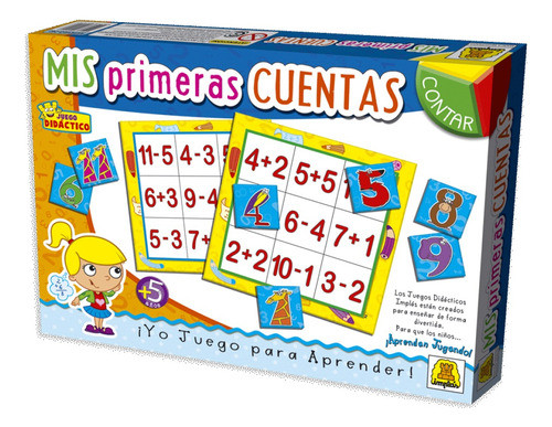 Juego De Mesa Didác- Educ. Mis Primeras Cuentas Implas 0