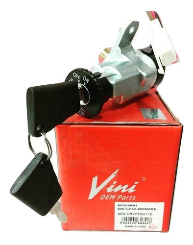 Llave Contacto Yamaha New Crypton 110 Vini Brapp Motos 0