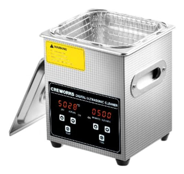 Creworks Máquina Limpiadora Ultrasónica De 2l 60w, 0