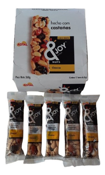 Barra De Castañas 12 Unidades De 30 G C/u 0