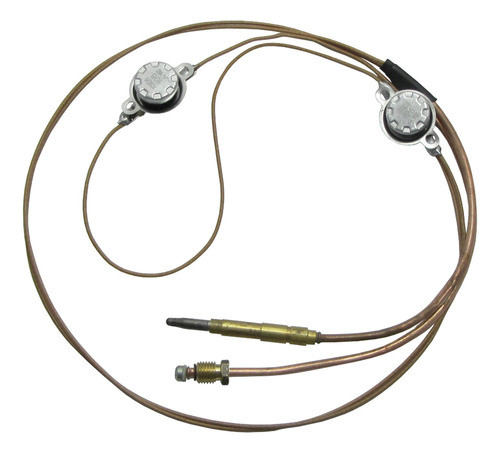 Termocupla Calefón Orbis Original Con Dos Sensores De 105°c 0