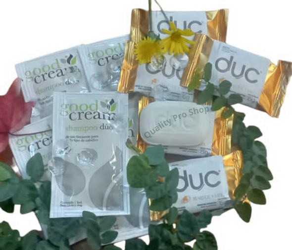 Jabon Hotelero Duc 15 Gr + Shampoo Duo X 150 Unid C/u Hotel 0