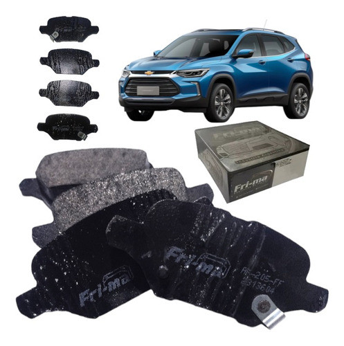 Pastillas De Freno Traseras Chevrolet Tracker 1.8 8v 2016/ 0