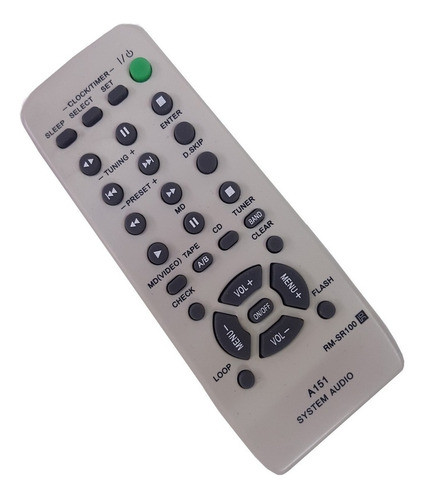 Control Remoto A151 Rm-sr100 Para Minicomponente Sony Aiwa 0