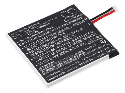 Batería Para Nintendo Switch Hac-003 Hac-001 Hac-s-jp/eu-c0 0