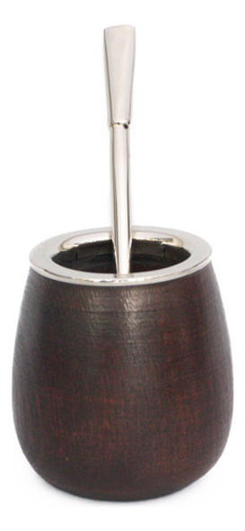 Combo Mate Madera Gallito Liso C/ Bombilla Lisa 1