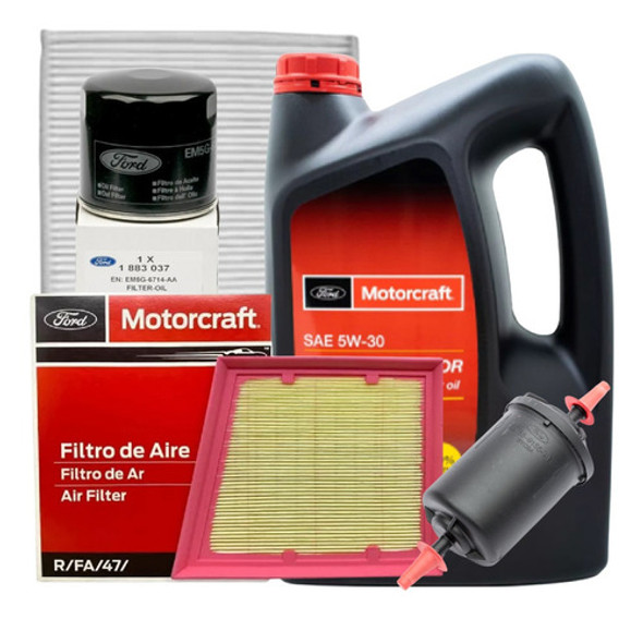 Kit Aceite Y Filtros Ford Ka Motor Sigma 1.5 Original 0
