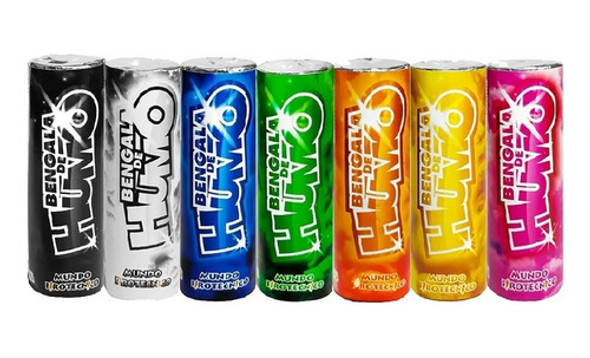 Bengala De Humo Varios Colores 0