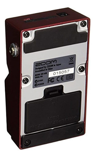 Zoom Ms-60b Pedal De Efectos De Bajo Multistomp, Tamaño De S 0