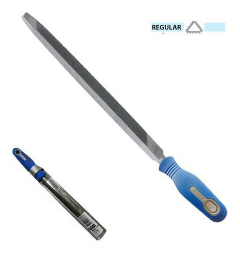 Lima Triángulo Para Sierra Regular Cuello - 10  - Con Mango 0