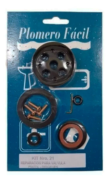 Kit Reparación Plomero Fácil N° 21 Válvula Diógenes Y Piazza 0