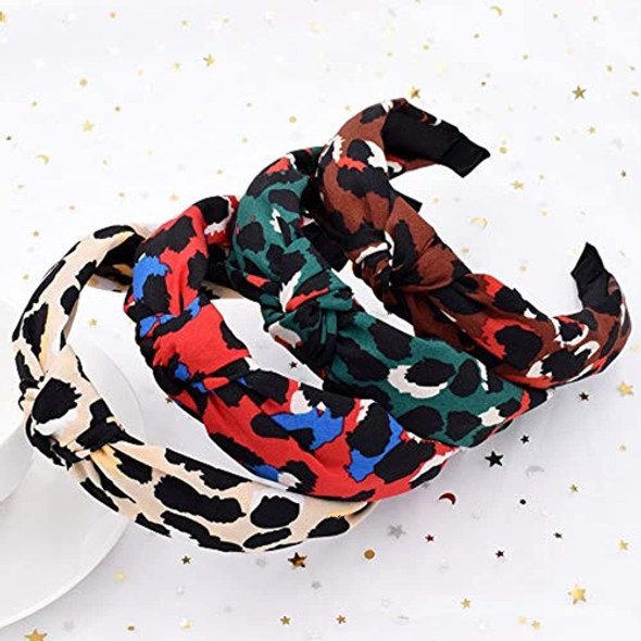 Sybf - Paquete De 4 Diademas A Rayas Para Mujer, Color Verde 1