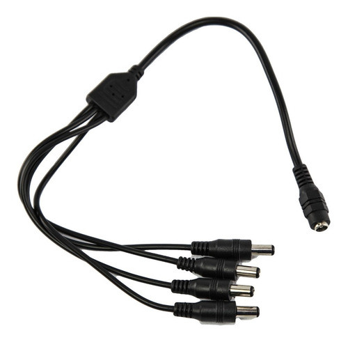 Splitter Pulpo Cable Alimentacion 1 X 4 Camara Cctv X 2 Htec 0