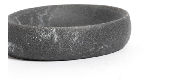 Jabonera De Mármol Negro 11cm 1