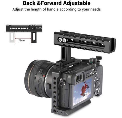 Empunadura Superior Para Jaula De Camara | Smallrig | Negro 1