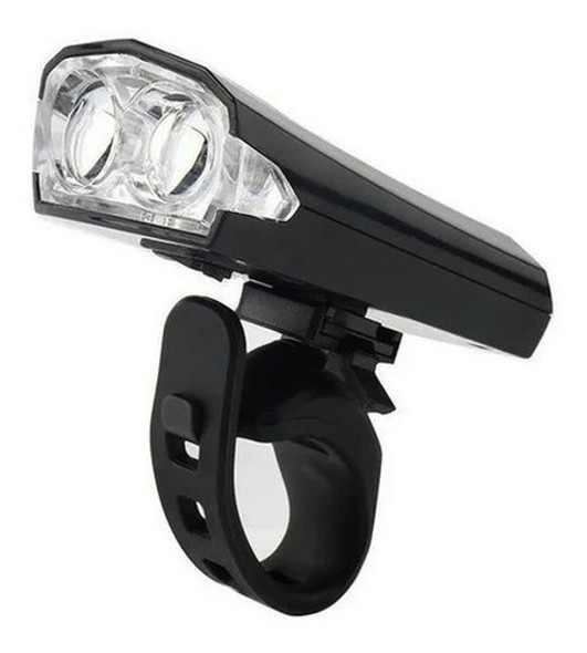 Luz Bicicleta Delantera Doble Led + 3 Funciones Carga Usb 1