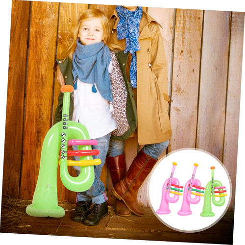 Juego De Instrumentos Musicales Inflables, 6 Piezas, 80 Cm 1