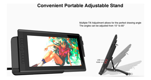 Tableta Digitalizadora Veikk Vk1560pro 15,6 1920x1080 - Spor 1