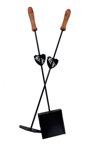 Combo Parrilla+pala Atizador+ Fogonero - Independendiente 1